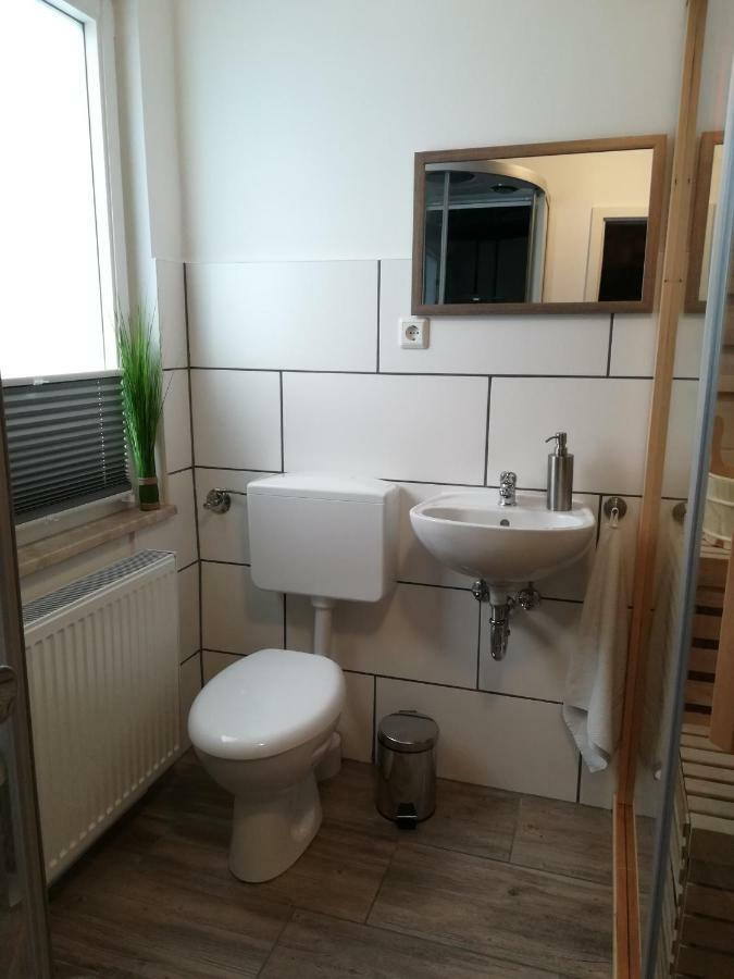 Ferienwohnung Am Reinhardswald - Eichenlaub - Mit Sauna Trendelburg Eksteriør billede